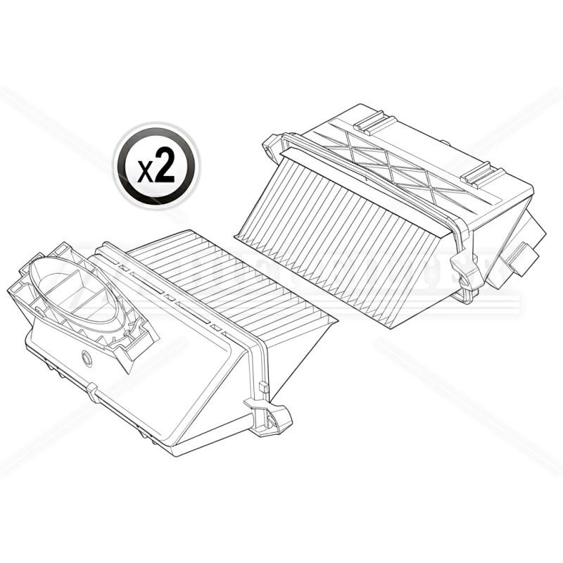 Zestaw filtrów KA 5480