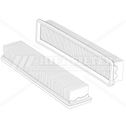 Filtr powietrza SA 5336 | OptimaFiltr