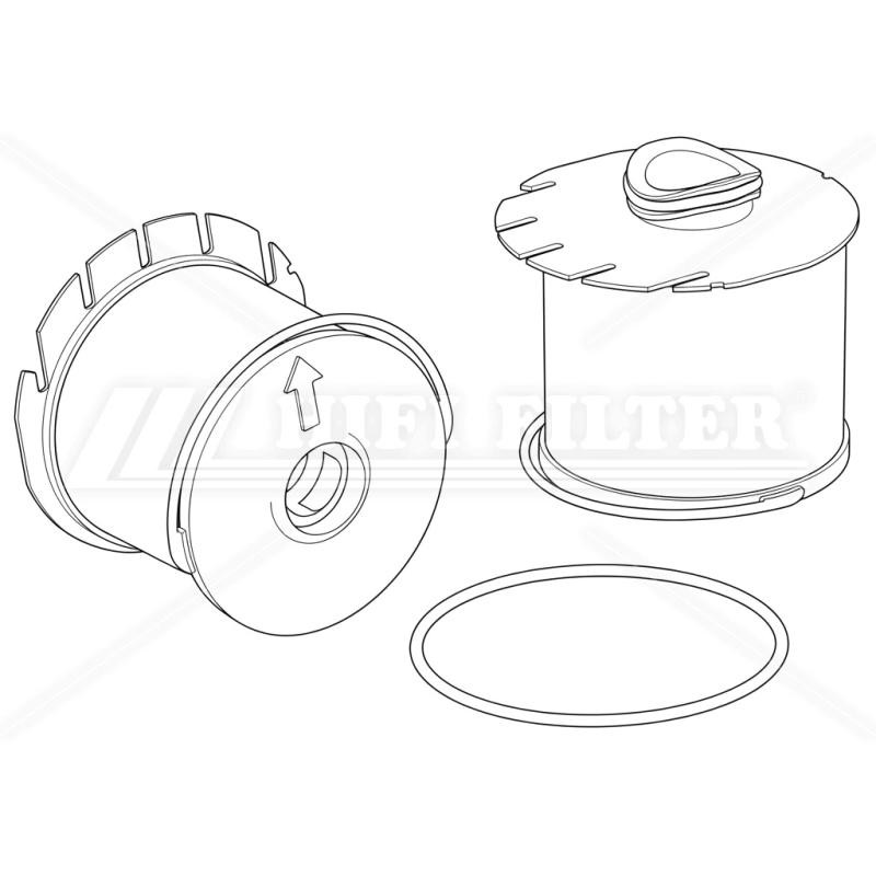 Filtr wentylacji i odmy SAO 6284