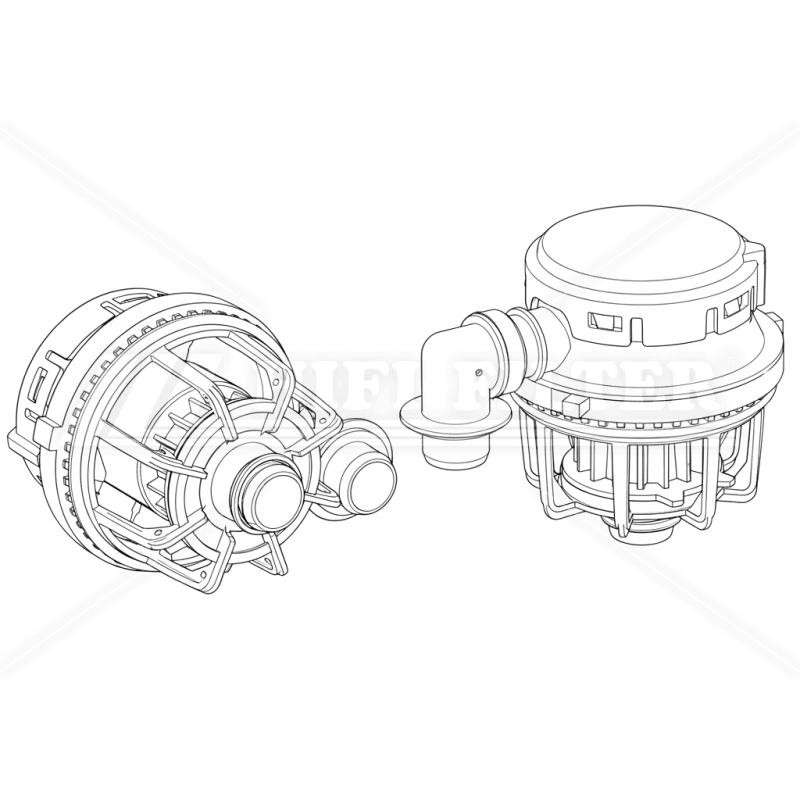 Filtr wentylacji i odmy SAO 7307