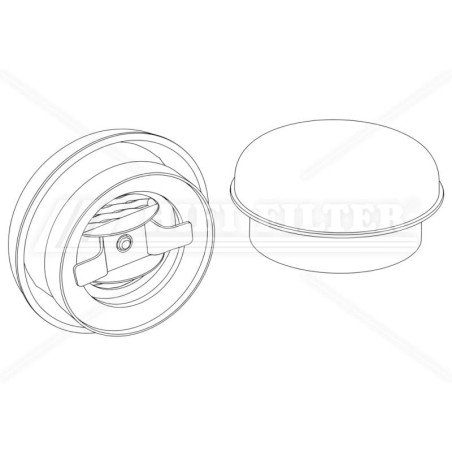 Filtr wentylacji i odmy FS 656 | OptimaFiltr