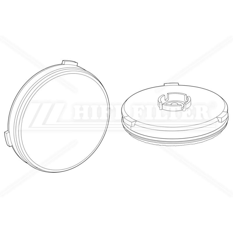 Filtr wentylacji i odmy FSN 104